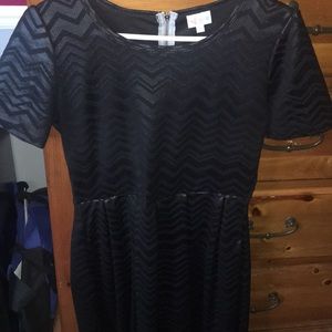 LuLaRoe Black amelia dress